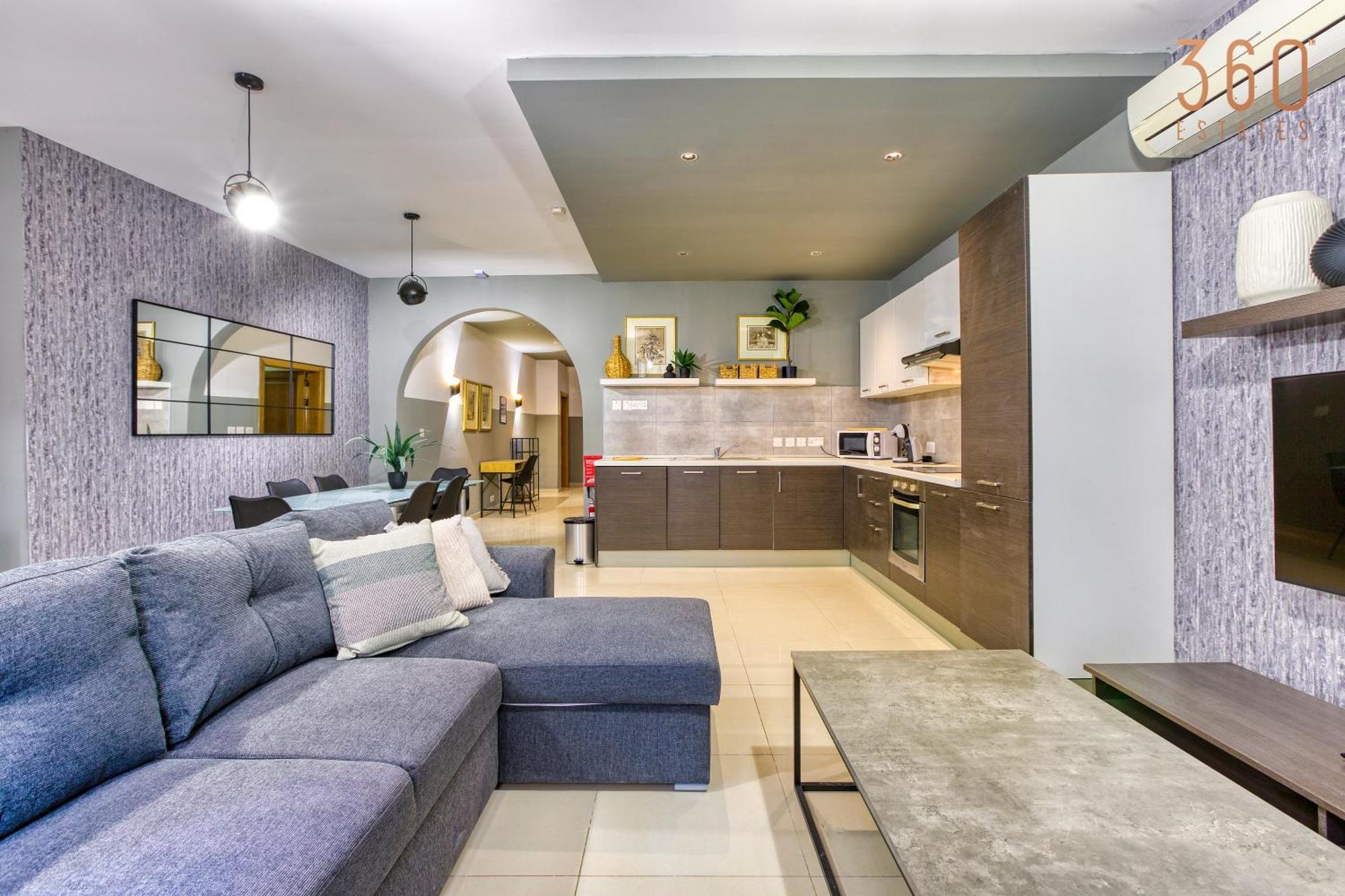 Cosy & Stylish 3br In The Heart Of St'julians By 360 Estates شقة