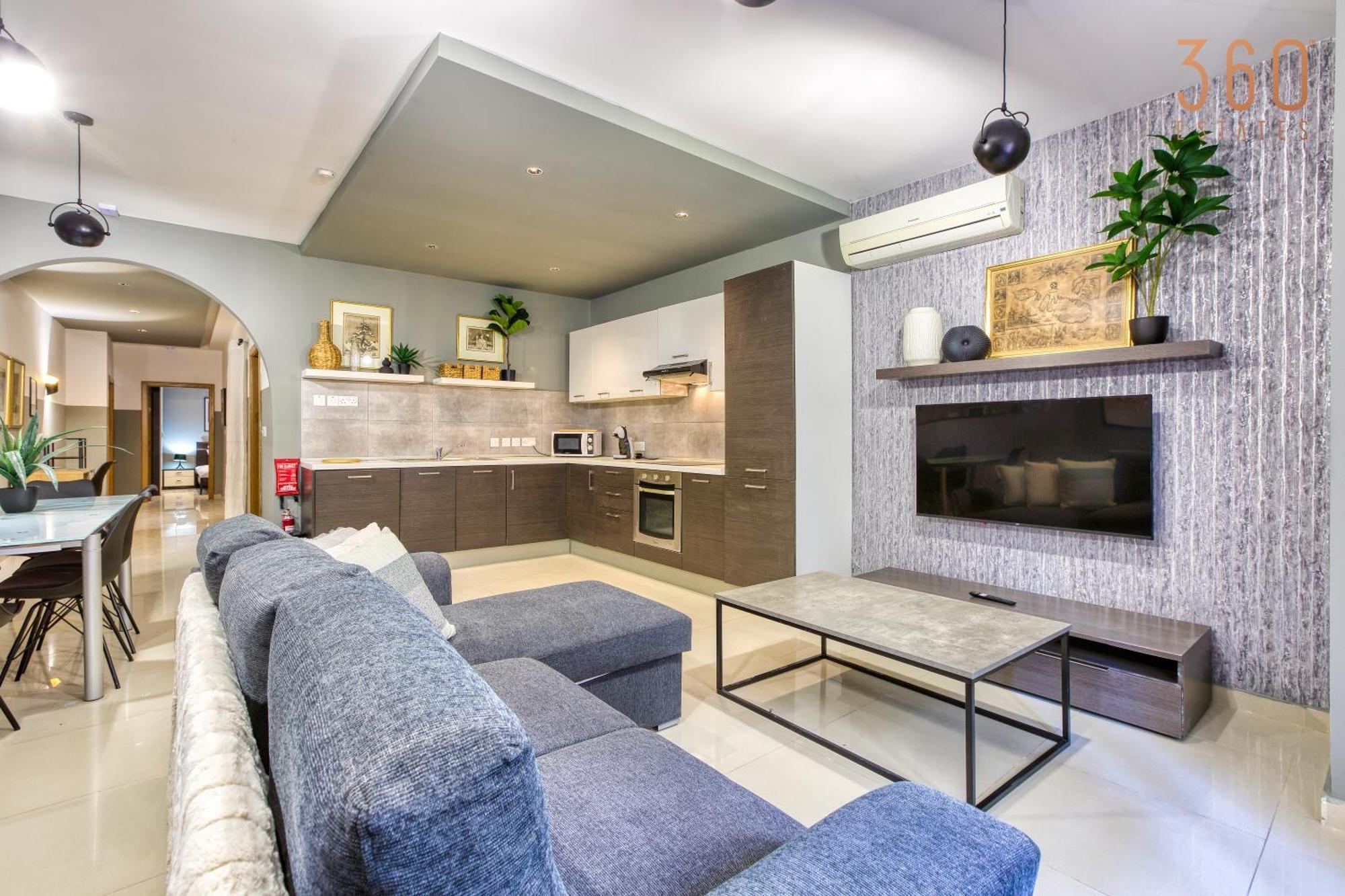 Cosy & Stylish 3br In The Heart Of St'julians By 360 Estates شقة *