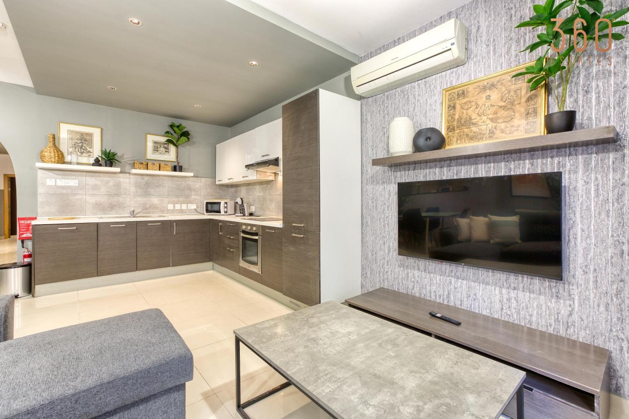 Cosy & Stylish 3br In The Heart Of St'julians By 360 Estates * سانت جوليان